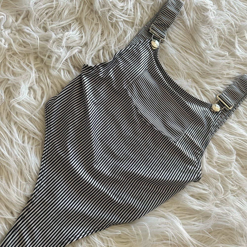 USA black and white bodysuit / swimsuit